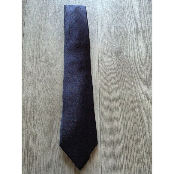 Oscar De La Renta Mens Silk Polka Dot Ties Set - Picture 4 of 8